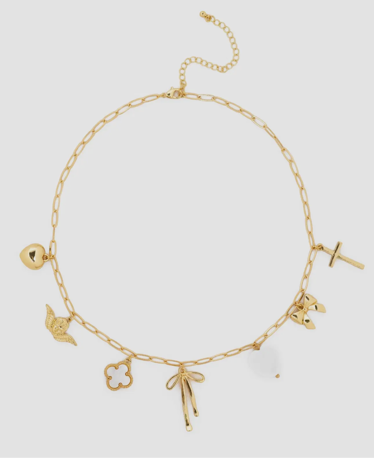 Bow Charm Necklace