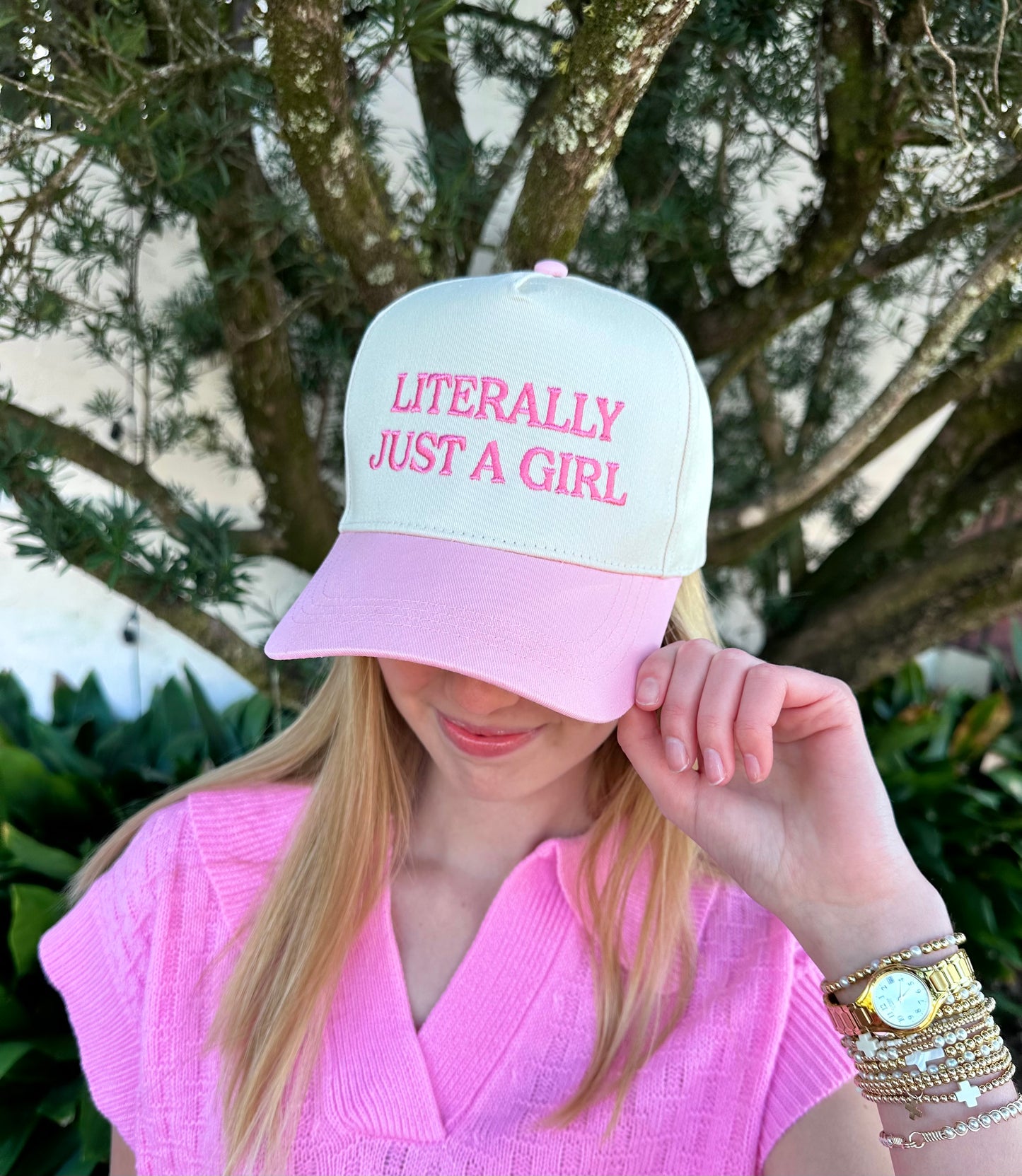 Literally Just a Girl Hat
