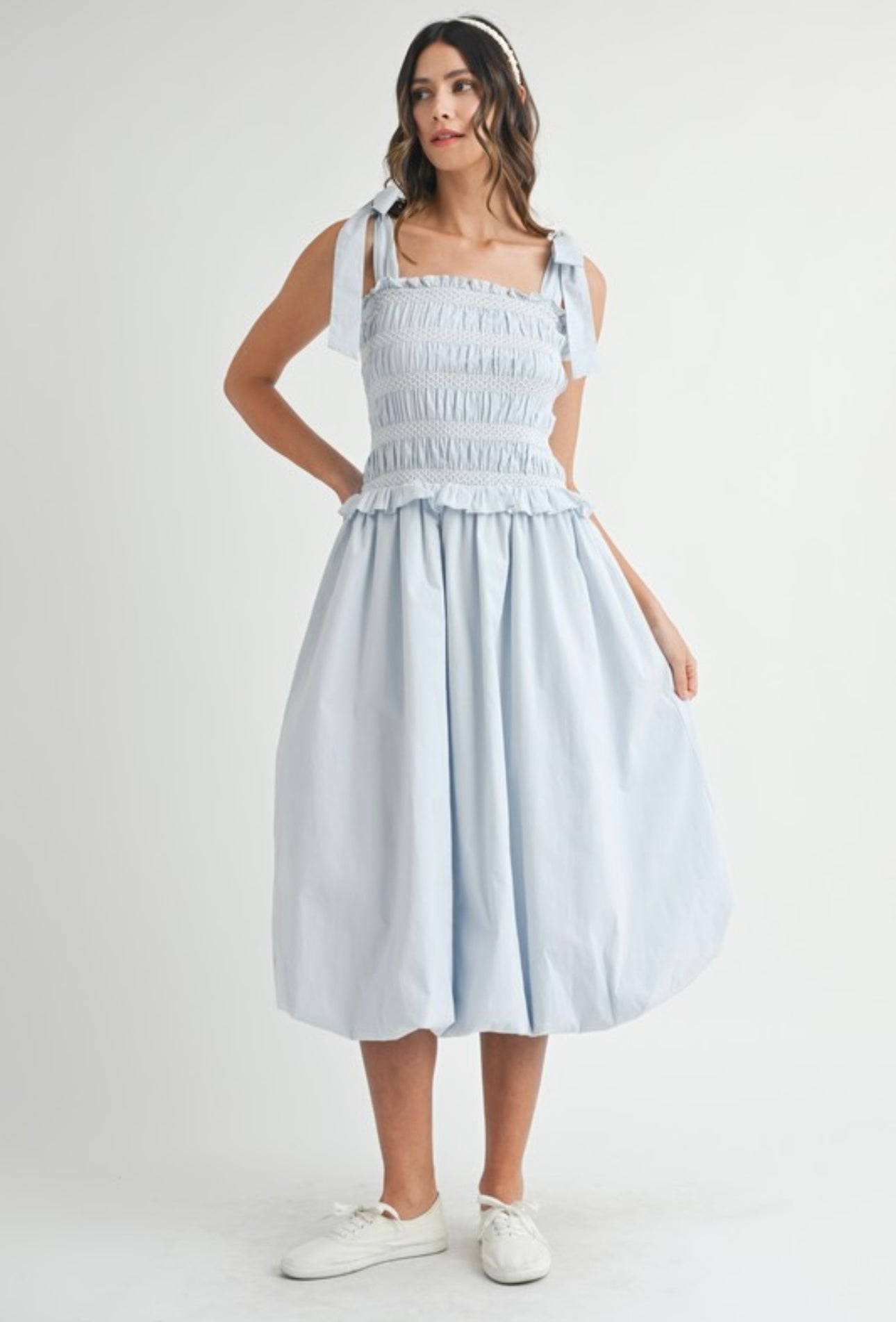 Blue Bubble Dress