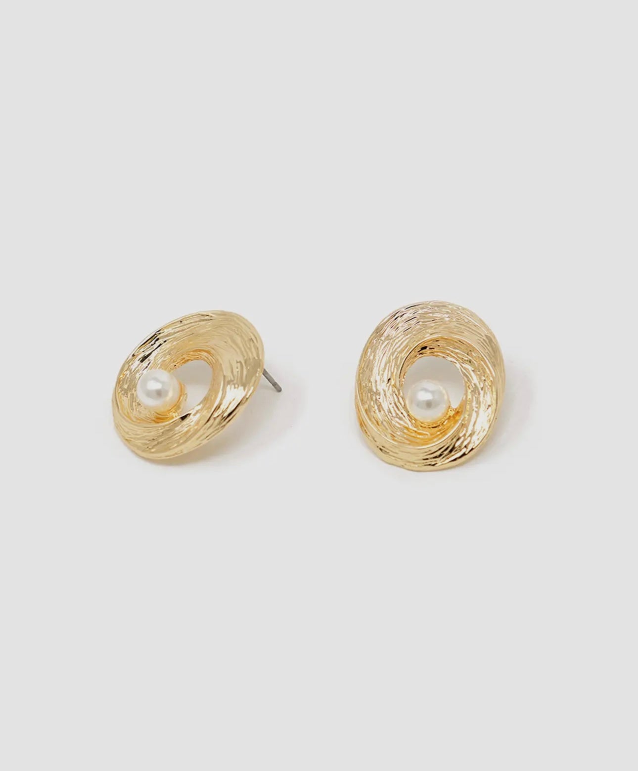 Gold Stud Earrings